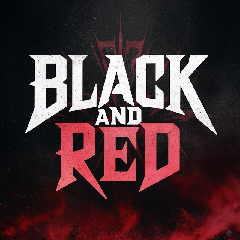 BLACK AND RED