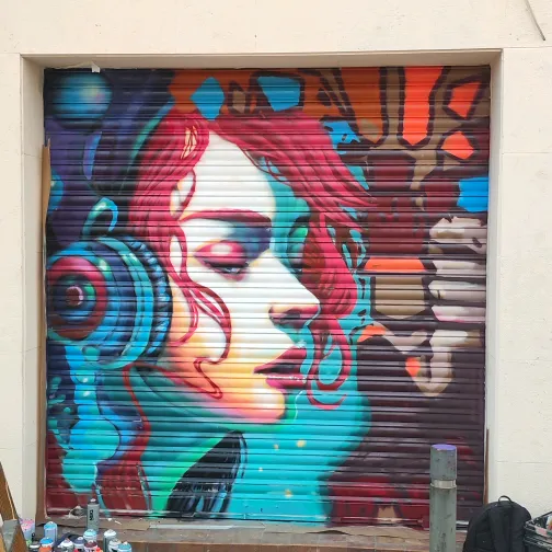 Berok artista urbano graffitis