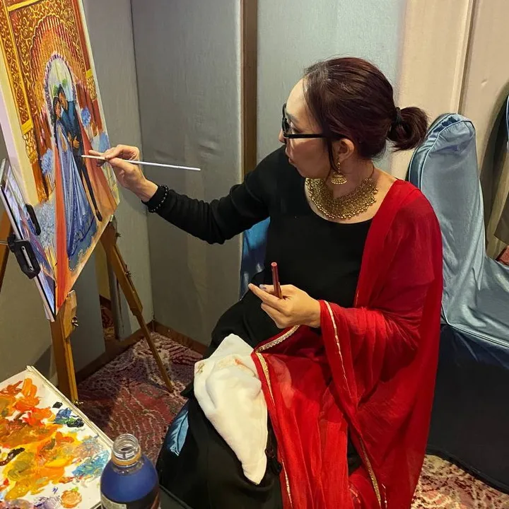 MIA D'ARTISTE | LIVE PAINTER