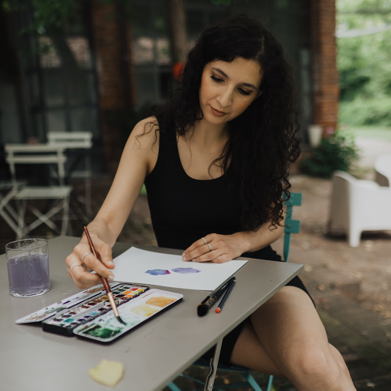 Giulia Watercolour - Art Videos - Tutorials