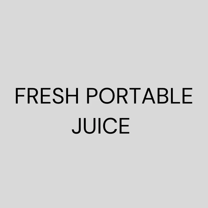 Fresh portable juice