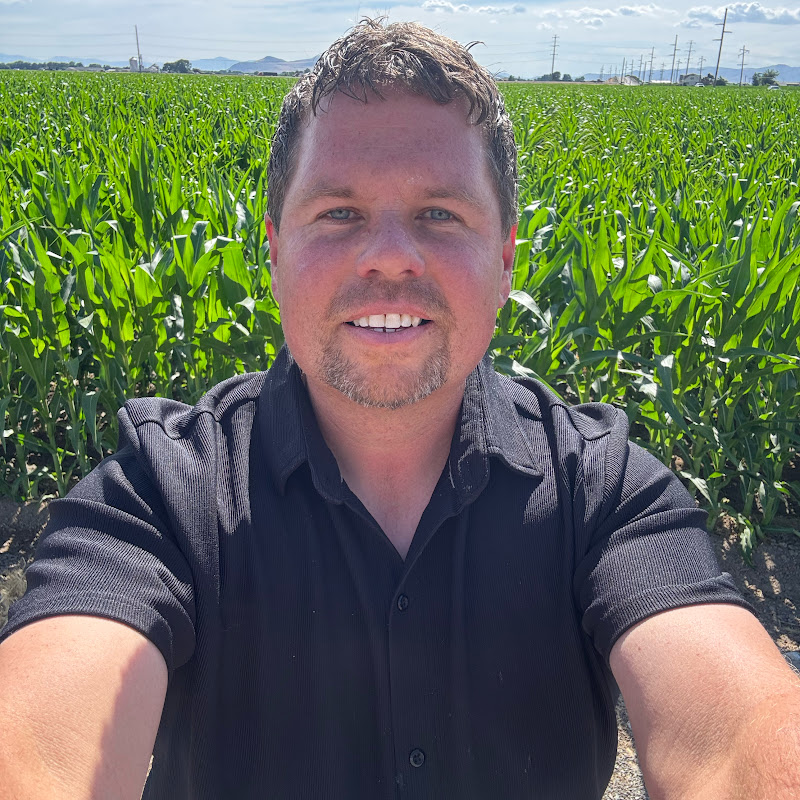The Rockstar Farmer Chad Midgley. 