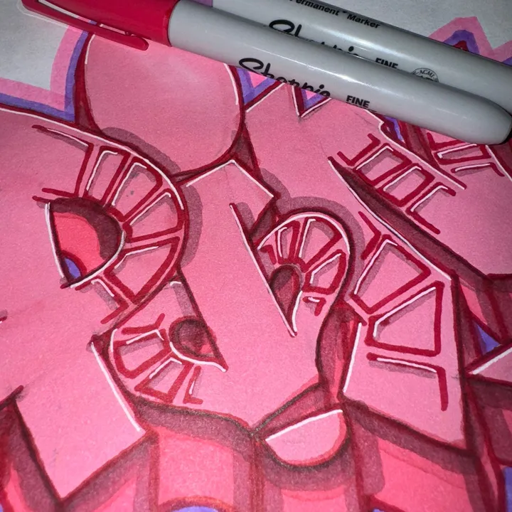 lost in painting letters