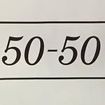 50-50