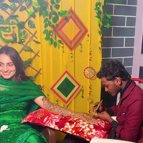 Raj mehendi designer nurmhal