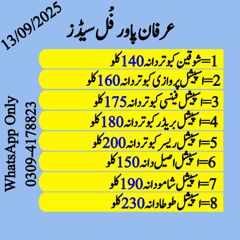 Irfan Powerful Seeds