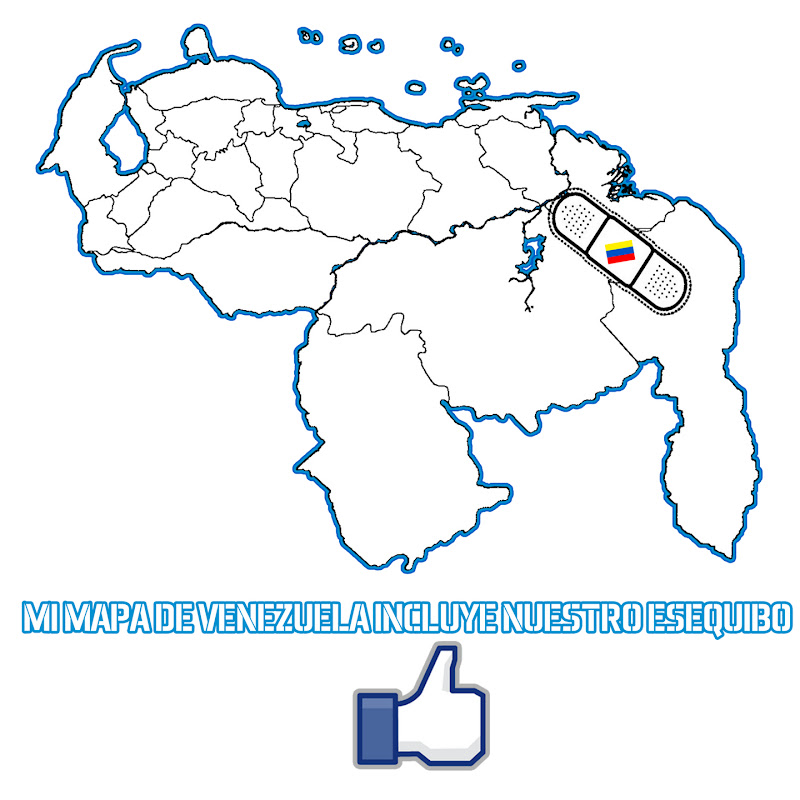 Mi Mapa de Venezuela incluye nuestro Esequibo ONG