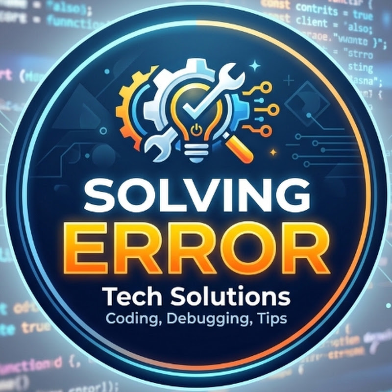Solving Error