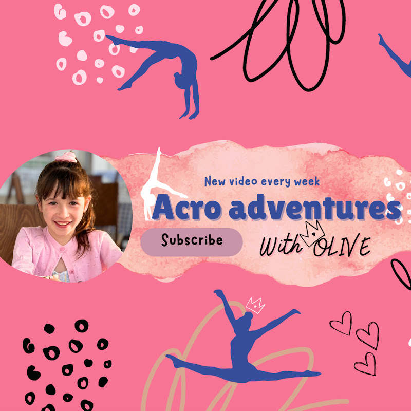 Acro adventures with Olive