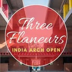 Three Flaneurs India Arch Open