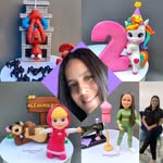 Elizabeth Carvajal 💗Toppers porcelana fría 💗