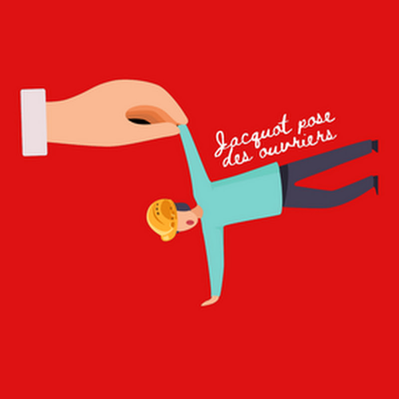 Jacquot pose des ouvriers