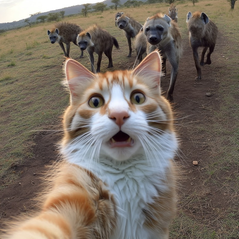 ScaryMeow_自撮り猫🐈