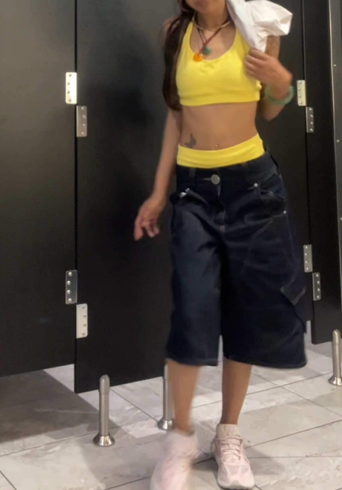 I linked it #pop #fashionnova #jorts 