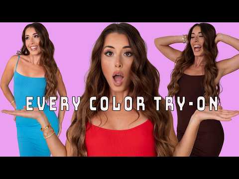 Trying On Viral Skims &amp; Amazon Maxi Dresses | Which Color Wins?