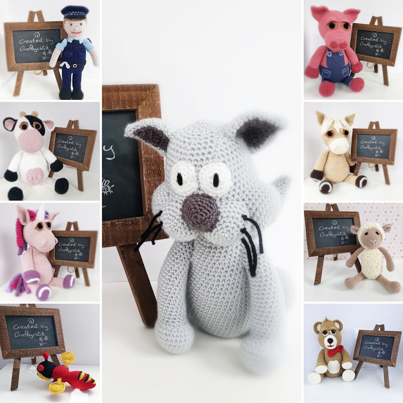 Created by Craftychick Amigurumi Designs 