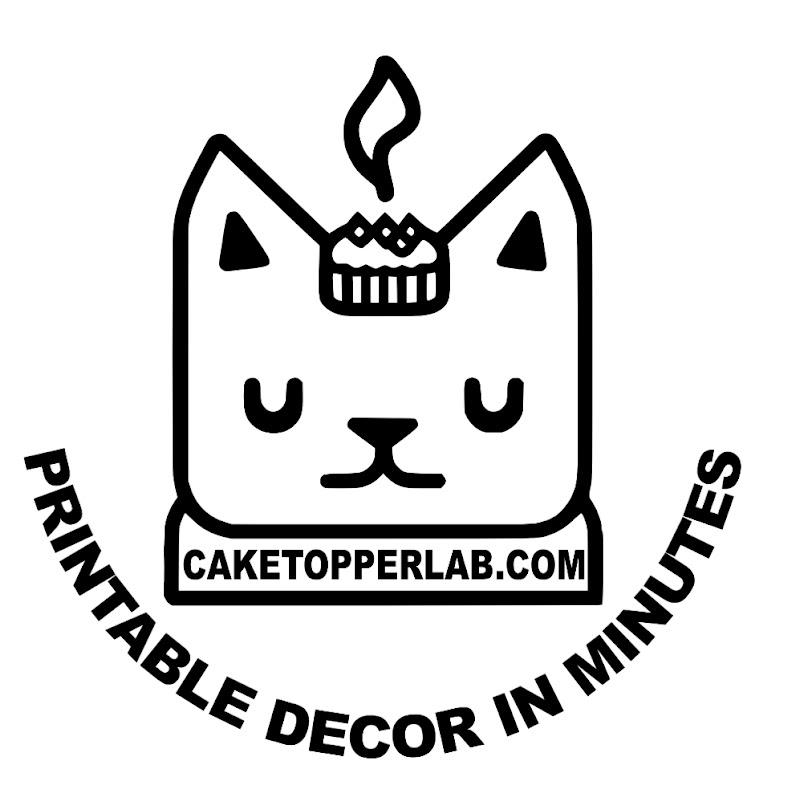 Printable Cake Decor in Minutes 