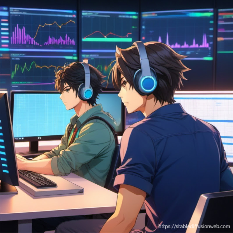 阿儒阿育的交易室