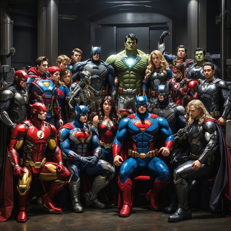 Superheroes Imagination