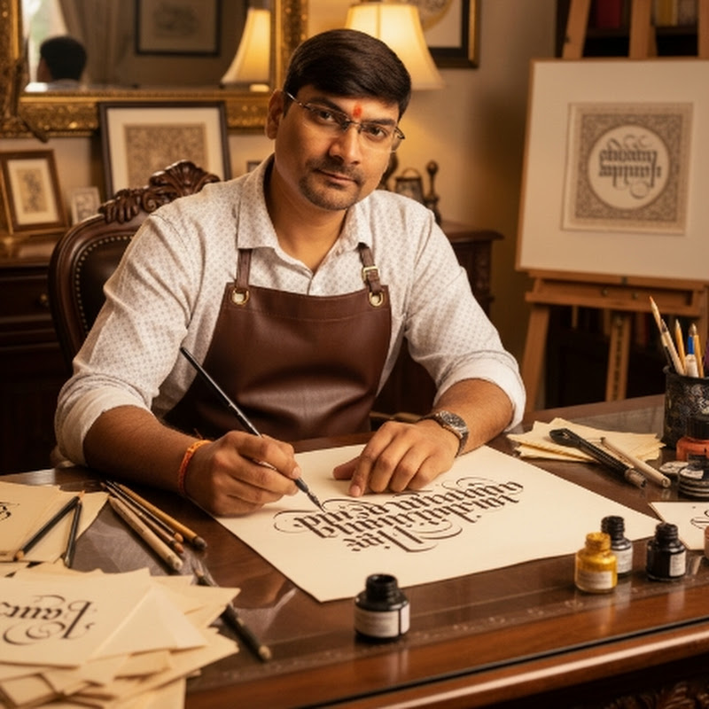 Vikash English Calligraphy