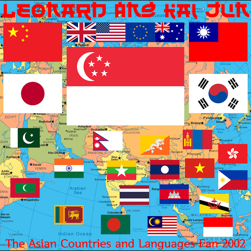 Leonard The Asian Countries and Languages Fan 2002