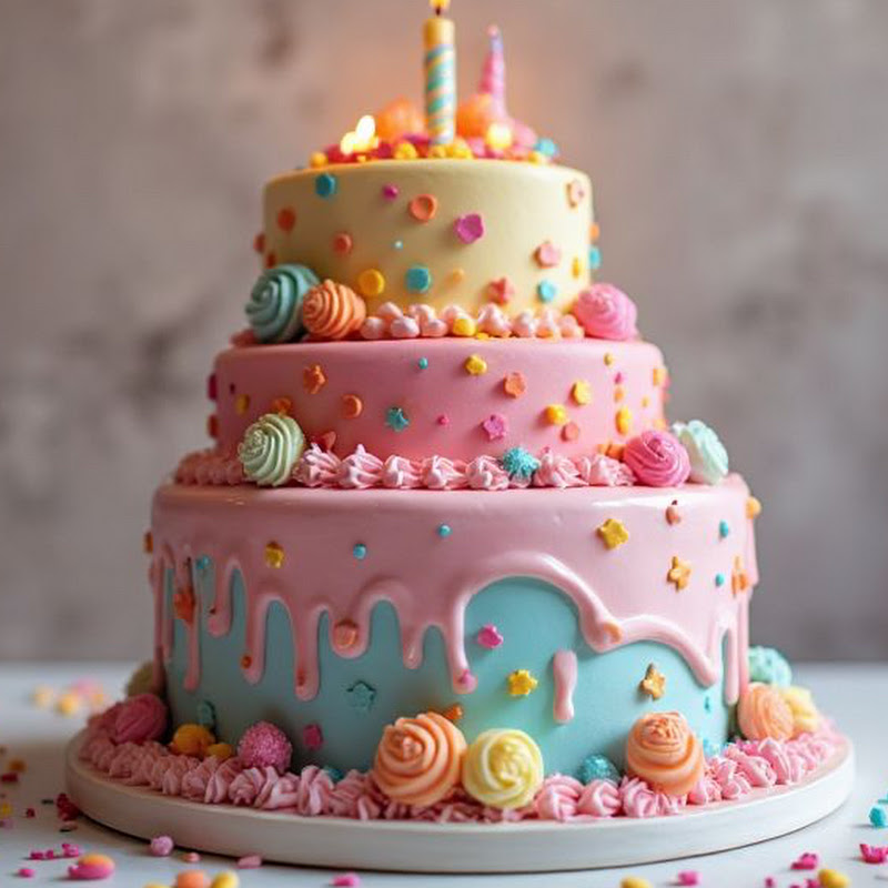 Happy birthday cakes