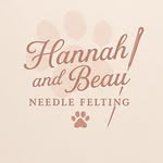 Hannah and Beau Needle Felting