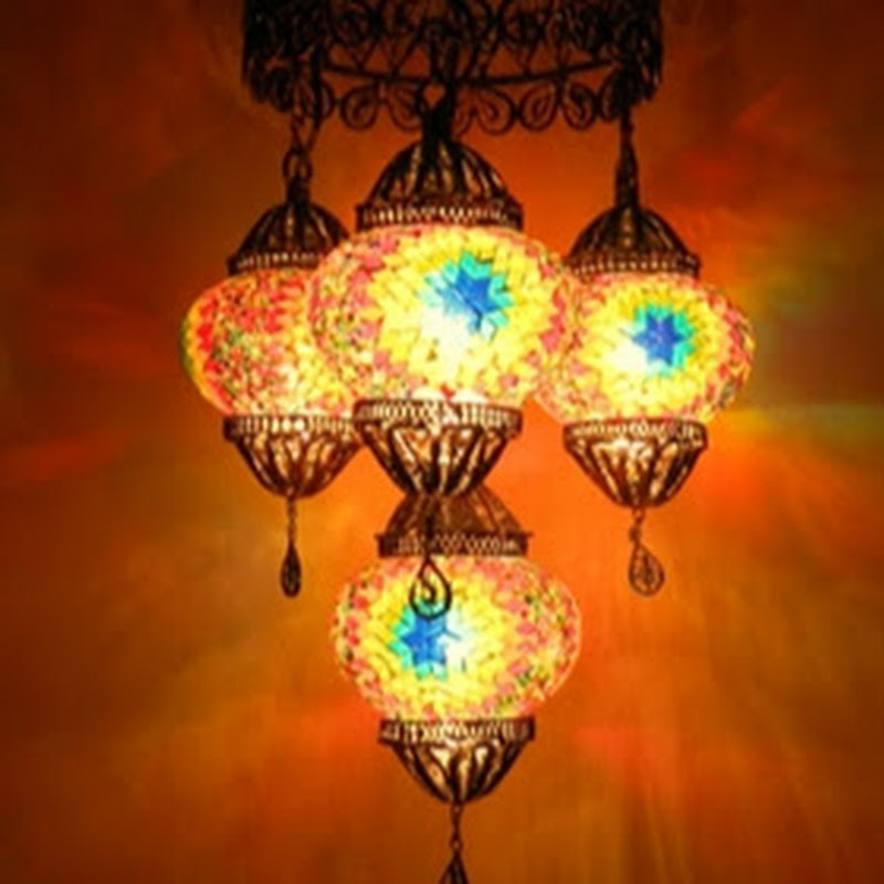 Turkish Lamps Mosaic Lamp Karlık Turistik