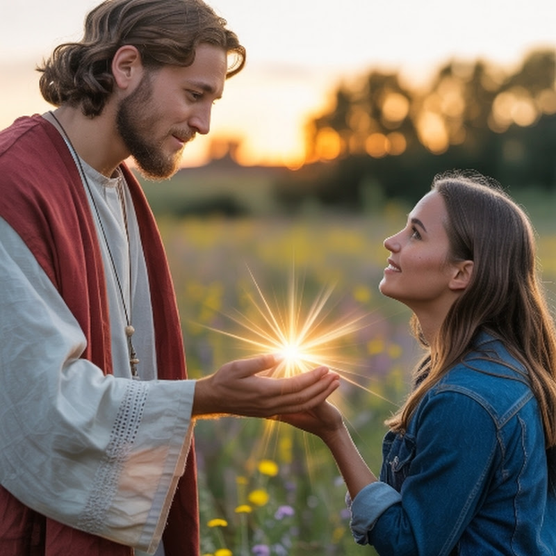 When Jesus touches 