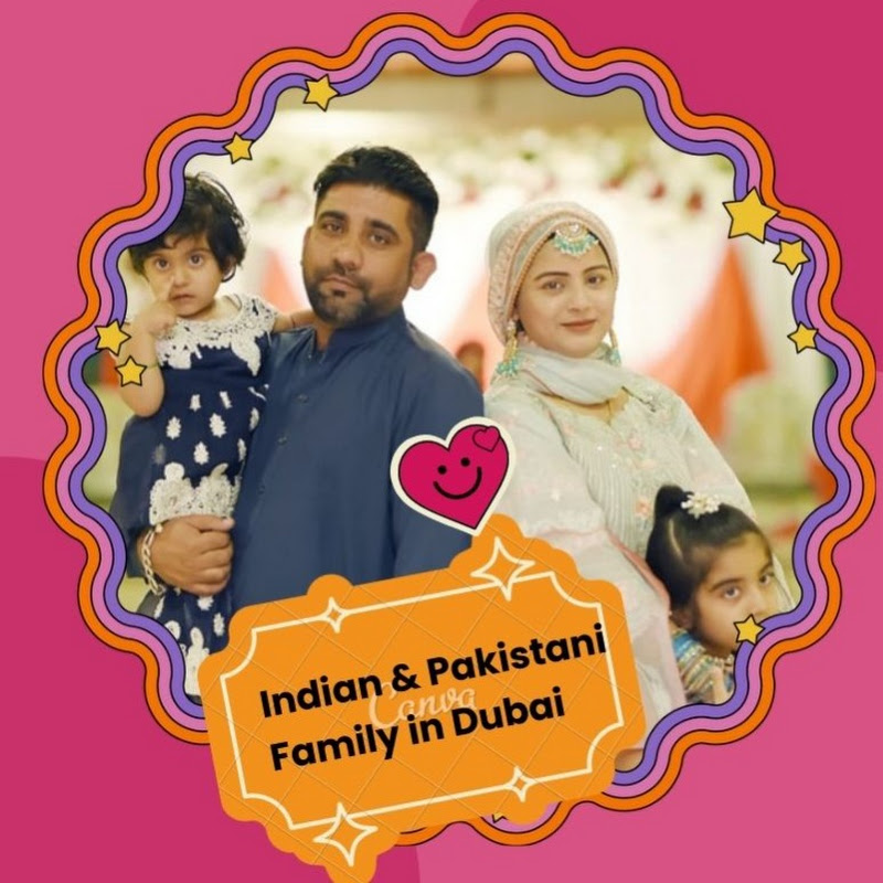 Indian Pakistani Family in UAE