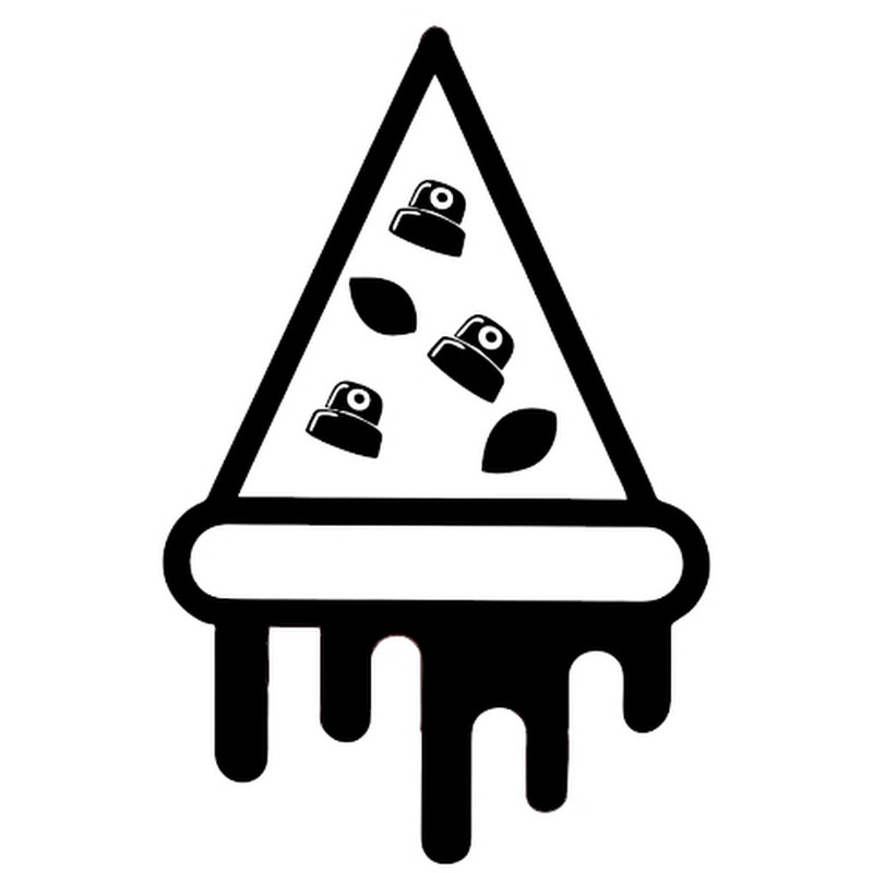 Pizza Com Graffiti