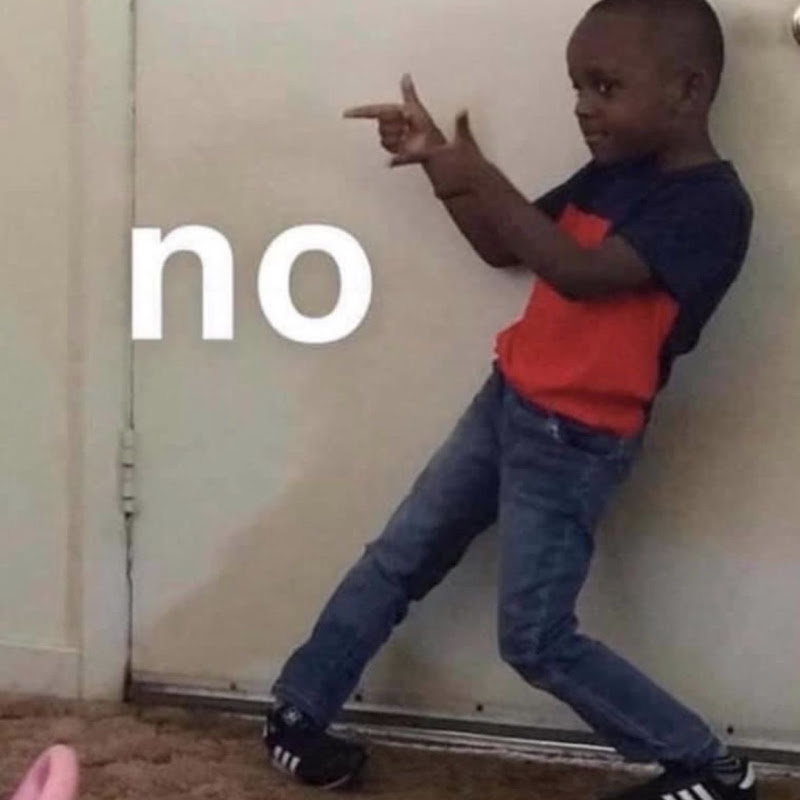 No