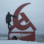 Arseniy Kotov and comrades