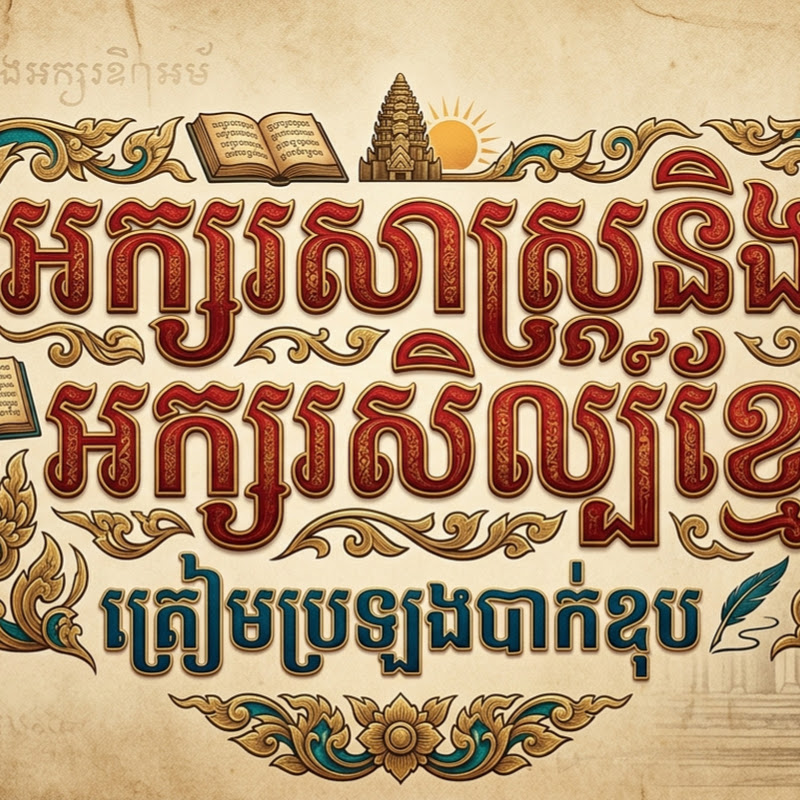 អក្សរសាស្ត្រនិងអក្សរសិល្ស៍ខ្មែរ