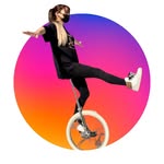 Aileen  l  Sunday Unicyclist