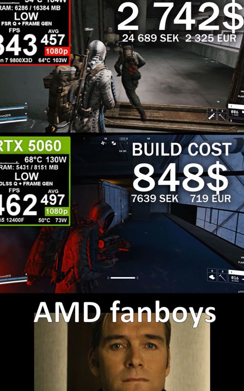 AMD > Nvidia