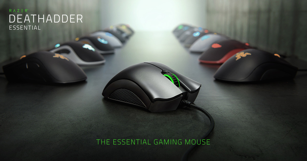 Dominate every match with the Razer DeathAdder Essential Gaming Mouse, featuring a 6,400 DPI optical sensor, ergonomic design, and 5 programmable Hyperesponse buttons.

#Razer  #DeathAdderEssential #GamingMouse #pcgamingcommunity  #Esports #GamingSetup  #PCBuild  #GamingGear  #RazerGaming #acro