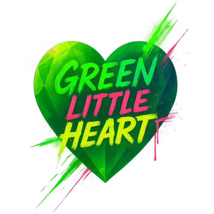 Green Little Heart
