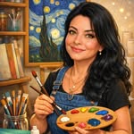 Arte com Cris Warde