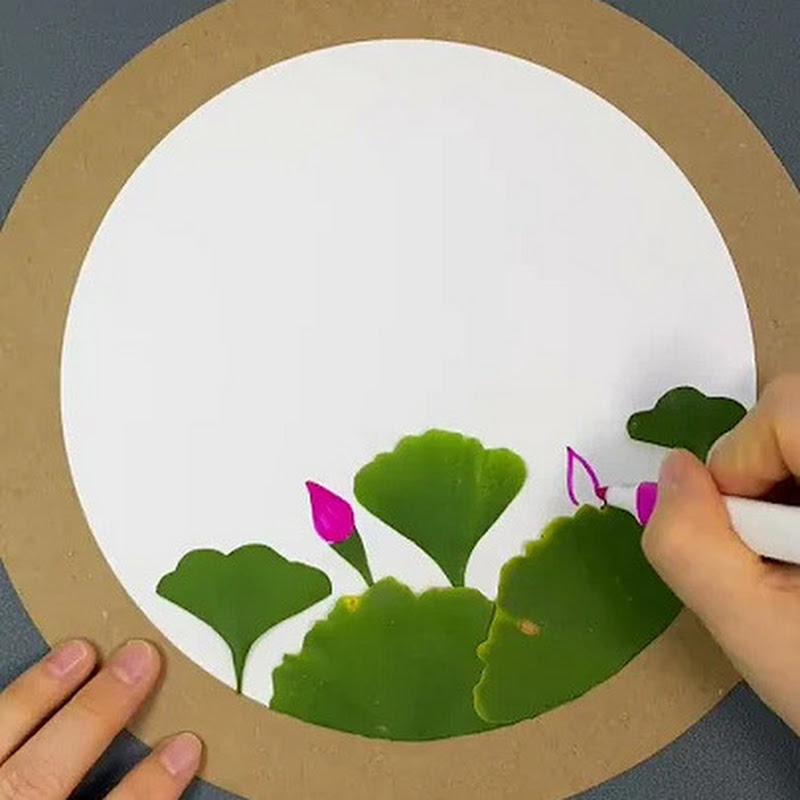 Draw Leaf Pages
