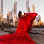 Paris Dubrovnik NYC London flying dress & wedding photographer