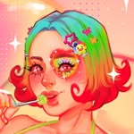 Alien Girl Art