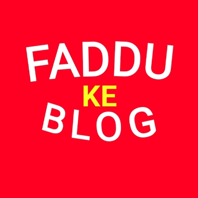 Faddu ke vlog 