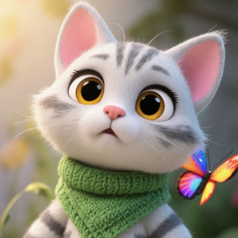 Miss Cat And Kitten 