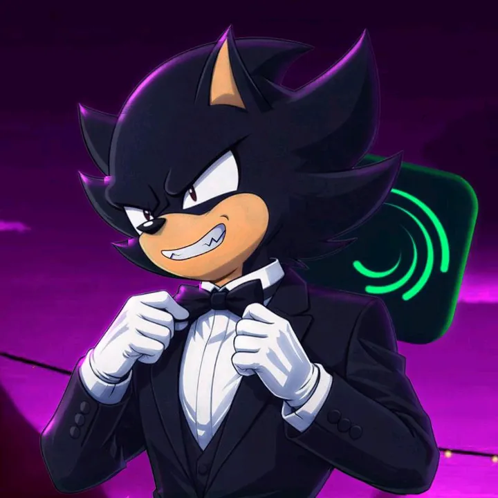 🦔⚫⚡Dark Sonic⚡⚫🦔