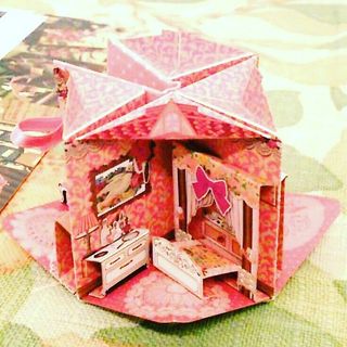 miniature POP-UP book 豆本ドールハウス