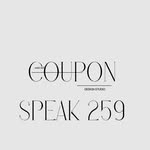 Coupon Speak 259