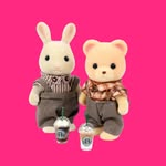 🐻🐰 𝗥𝗼𝗯𝗯𝗶𝗲 𝗮𝗻𝗱 𝗦𝘁𝗲𝘃𝗲 with friends