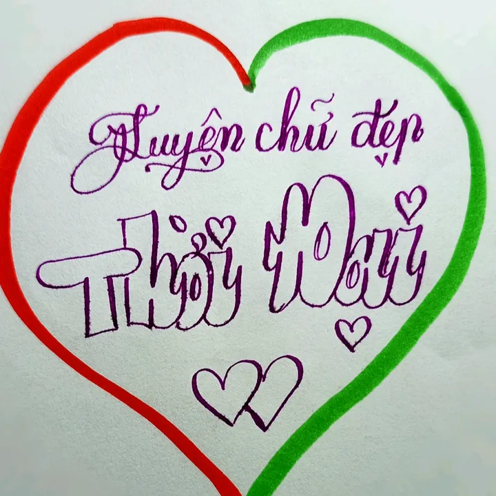 Luyện chữ đẹp Thời Đại