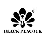 Black Peacock Curtain